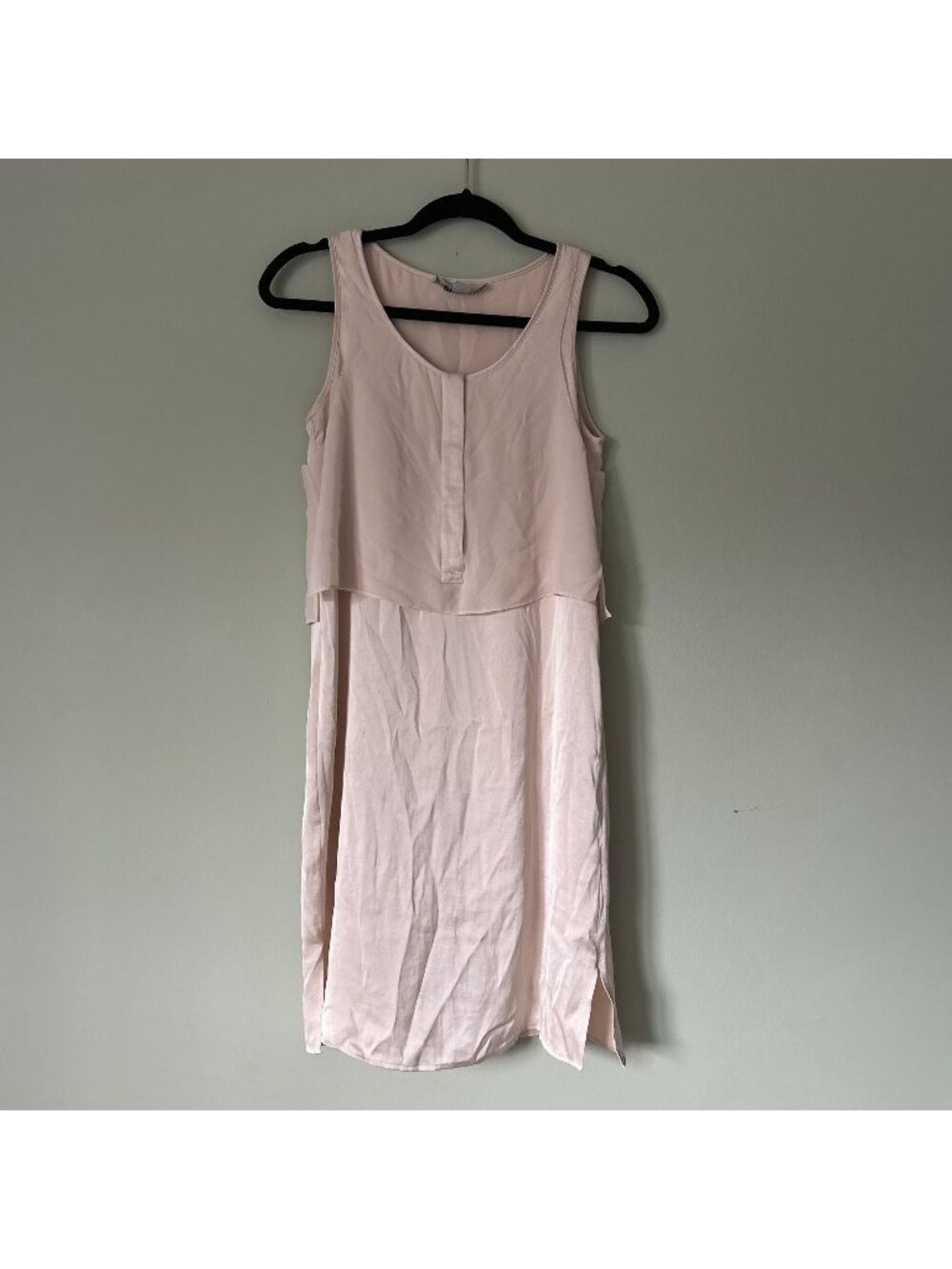 AllSaints Zaha Pink Hook & Eye Sleeveless Dress Women's Size 0